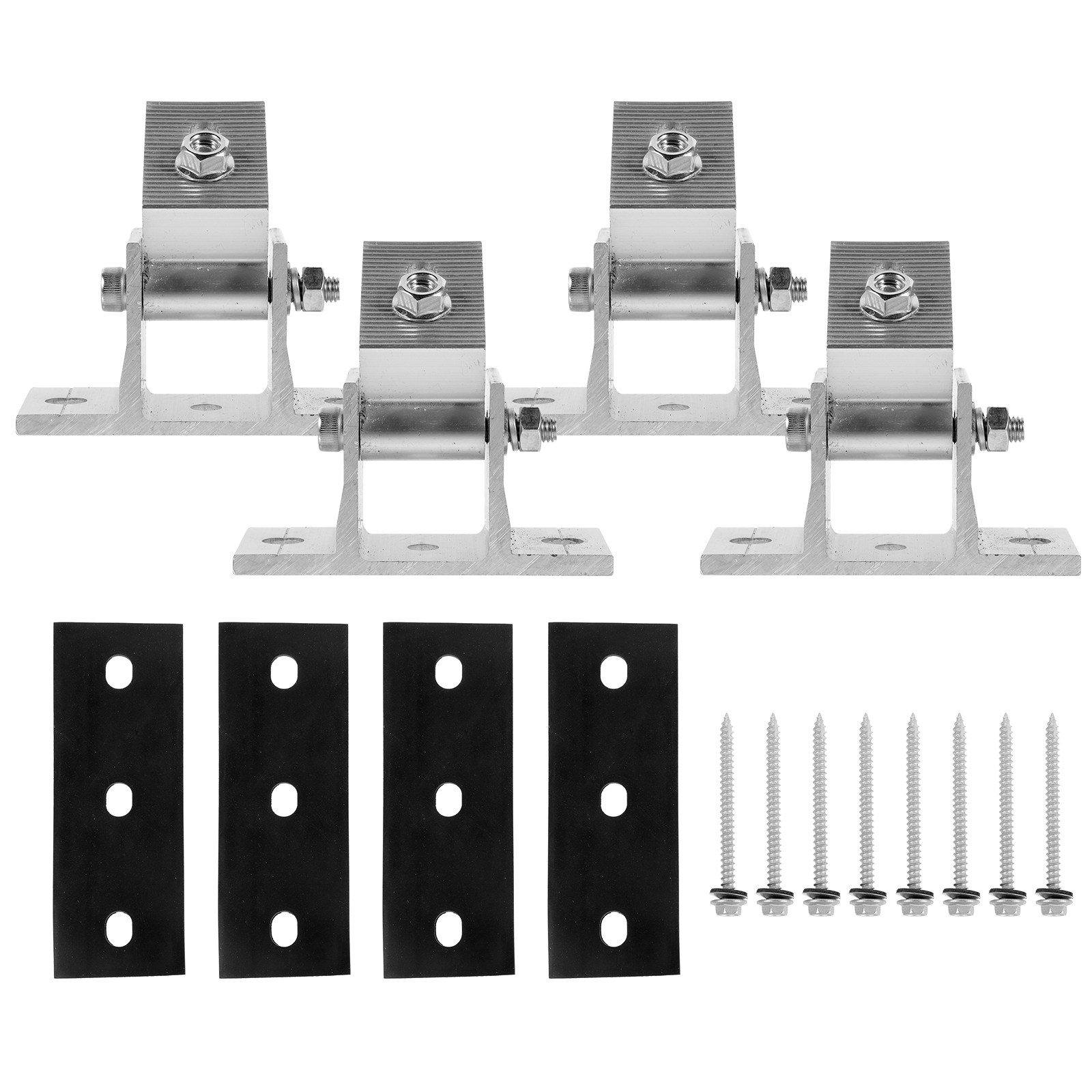 Flat Panel Mount Tilt - 4개 알루미늄 합금 조절식 태양광 패널