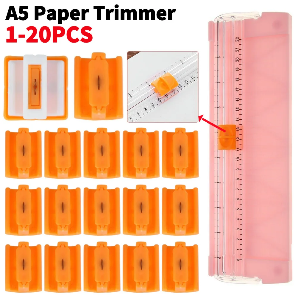 Paper Cutting Guillotine - 1-20PCS A4 A5 종이 절단 단두대