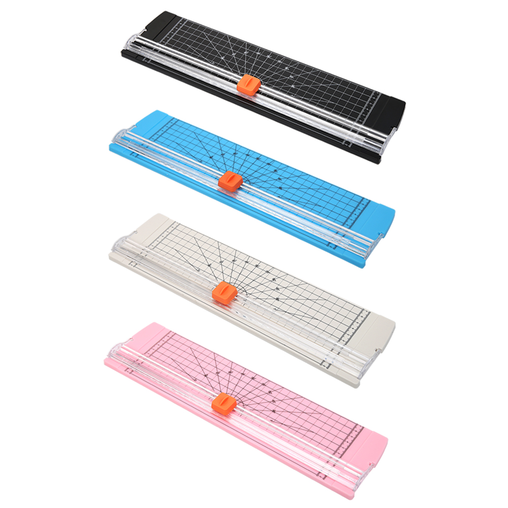 Paper Cutting Guillotine - 2PCS 플라스틱 베이스 종이 트리머 휴대용
