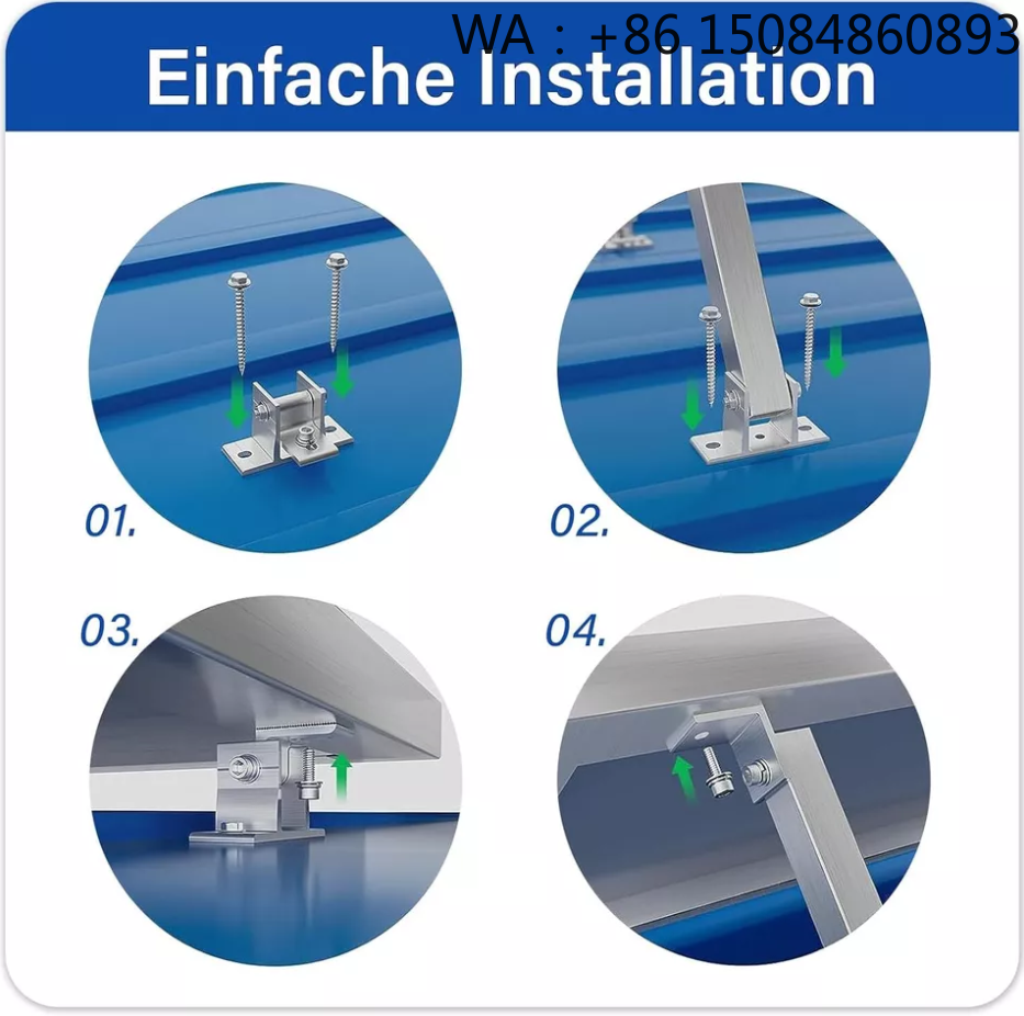 Flat Panel Mount Tilt - 조절 가능한 삼각형 PV 마운트 브래킷,