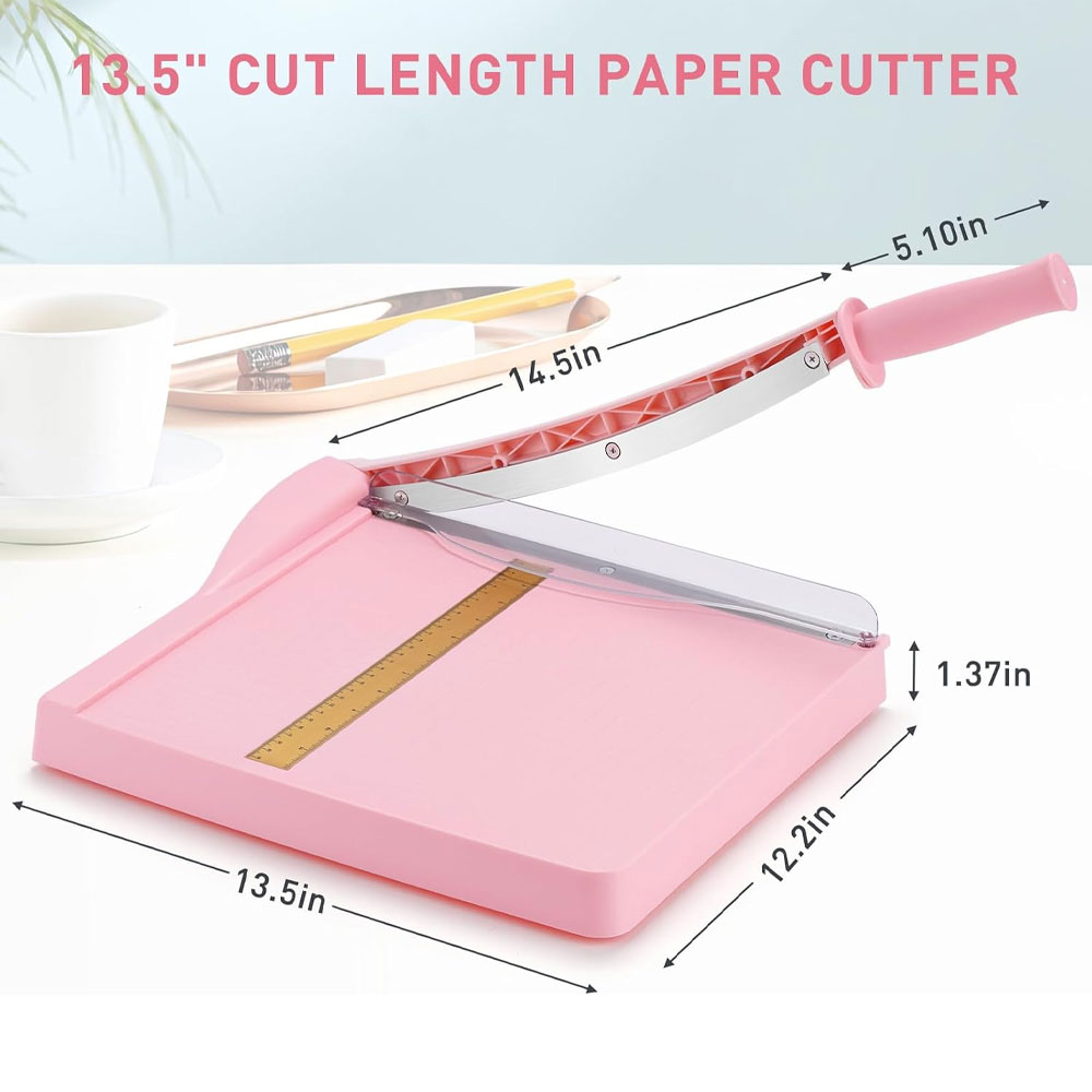 안전 가드와 칼날 잠금 기능이 있는 길로틴식 종이 절단 - Paper Cutting Guillotine 리뷰 및 가격
