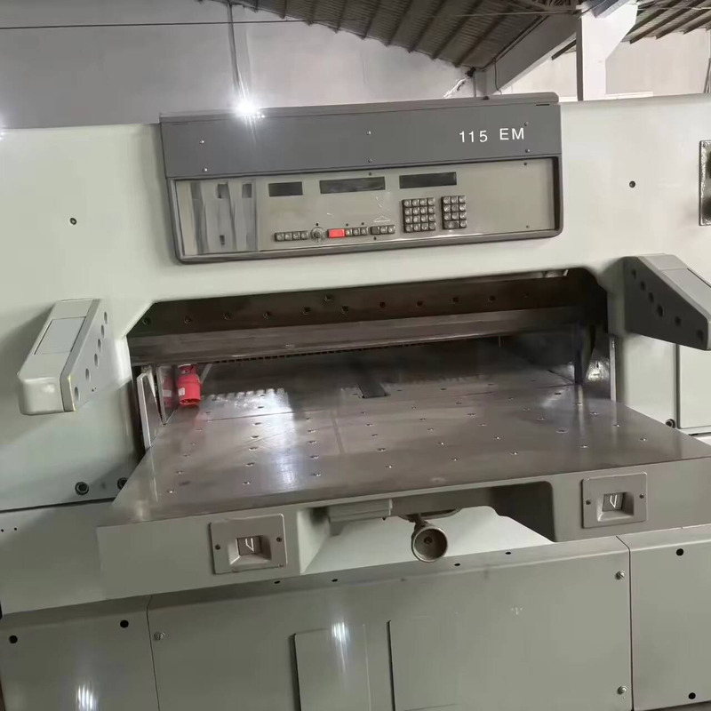 중고 폴라 커터, 115 EM 길로틴 소형 전기 절연지 - Paper Cutting Guillotine 리뷰 및 가격