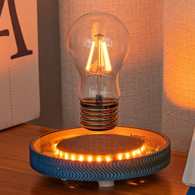 무선 LED 전구 데스크 램프, 공중 부양되는 디자인으 - The Office Tech 리뷰 및 가격