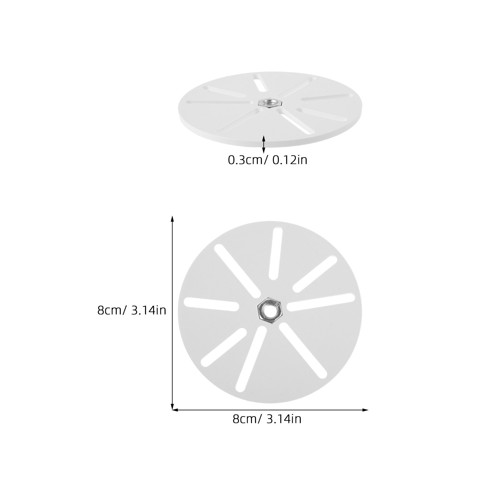 프리미엄 원형 플랫 패널 디스플레이용 플레이트 마운트  - Flat Panel Mount Tilt 리뷰 및 가격