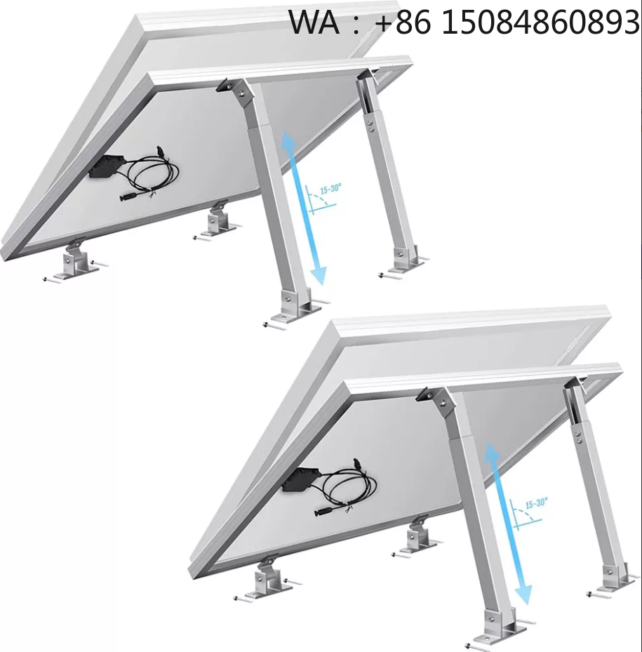 조절 가능한 삼각형 PV 마운트 브래킷, 평지붕 태양광 - Flat Panel Mount Tilt 리뷰 및 가격