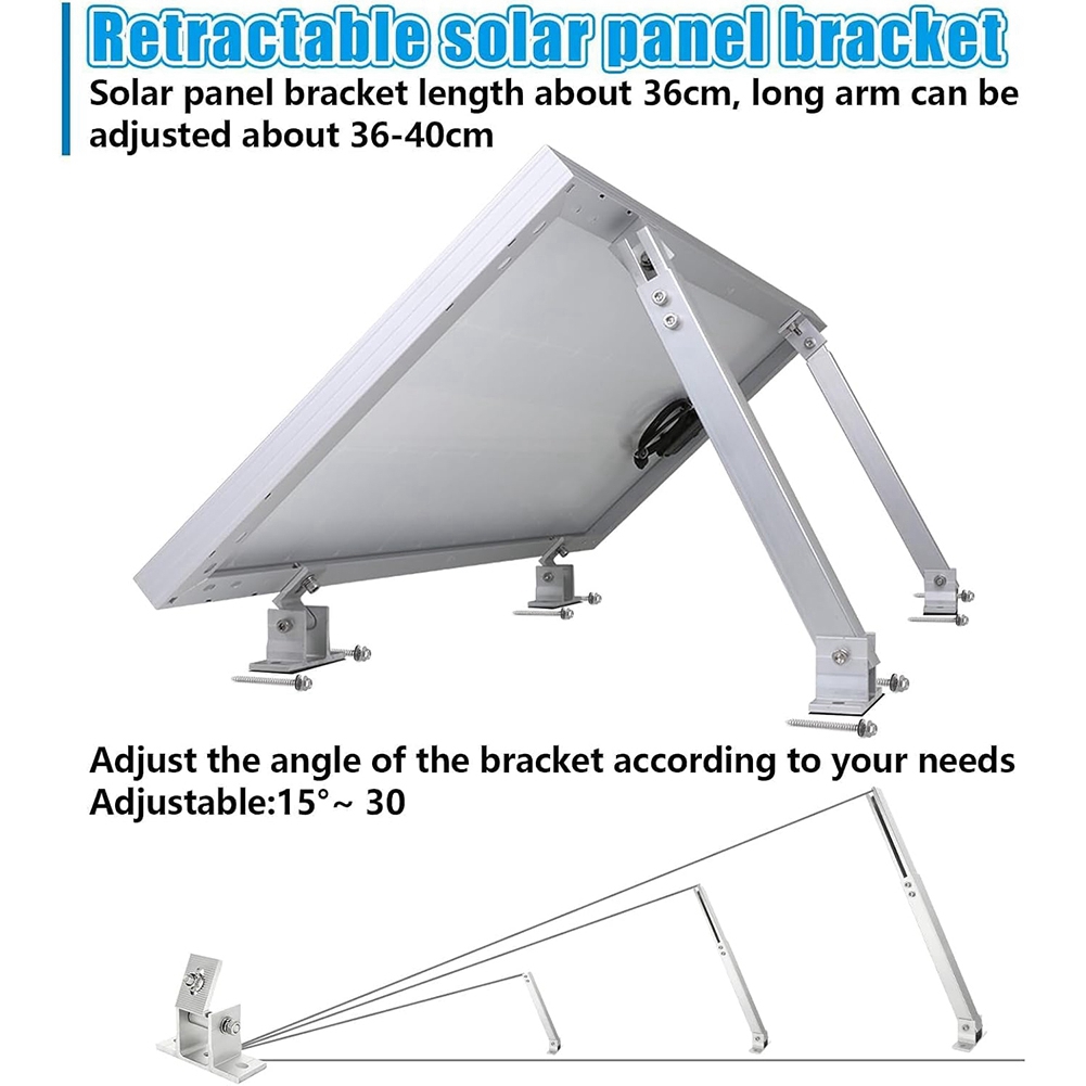 A74E-조절 가능한 태양광 패널 틸트 마운트 브래킷  - Flat Panel Mount Tilt 리뷰 및 가격