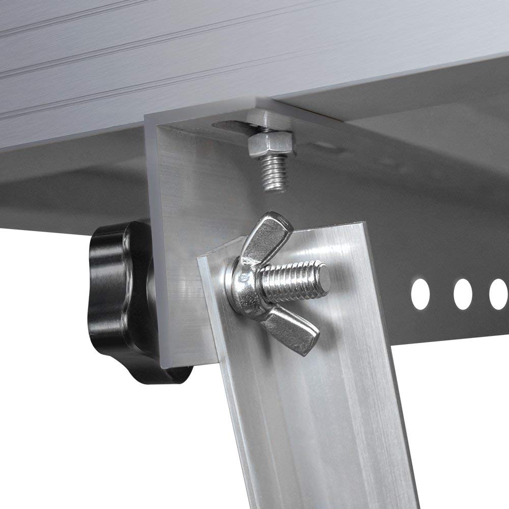 Renogy 조절식 태양 전지 패널 마운트 브래킷, R - Flat Panel Mount Tilt 리뷰 및 가격